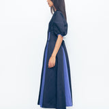 Siam Linen Dress - Navy