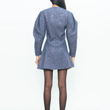 Starburst Denim Dress (RTS)