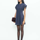 Focal Denim Dress