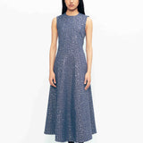 Cosmic Denim Dress