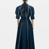 Guilded Dress - Navy - SALE