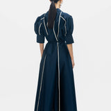 Guilded Dress - Navy - SALE