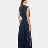 Caelis Dress - Navy