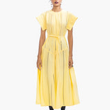 Shell Dress - Yellow
