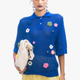 Poppy Top - Blue