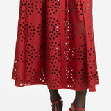 Simone Dress - Maroon - SALE