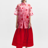 Mono Daisy Shirt - Pink