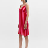 Keira Organza Dress Set - Red