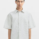 Ripple Embroidered Shirt