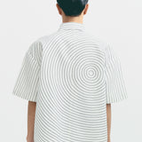 Ripple Embroidered Shirt