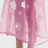 Mono Daisy Dress - Pink