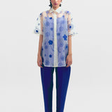 Aloe Trousers - Cerulean Blue