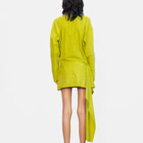 Waterfall Dress - Lime