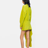 Waterfall Dress - Lime