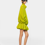 Utility Bomber Jacket - Lime