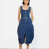 Barrel Denim Dress