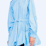 Balloon Dress - Blue
