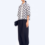 Lozenge Shirt- Ivory