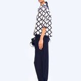 Lozenge Shirt- Ivory