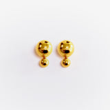 Circle of Life Earrings - Gold