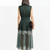 Caelis Embroidered Dress