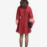 Effulgent Dress - Ruby Red