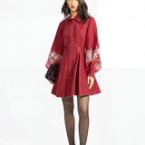 Effulgent Dress - Ruby Red