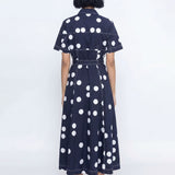 Macau Dress - Navy - SALE
