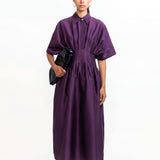 Oslo Dress - Wine - SALE