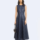 Bennet Sequined Dress - Blue