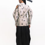 Lamar Sequins Blazer - Silver