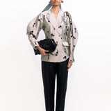 Lamar Sequins Blazer - Silver