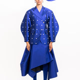 Lamar Sequins Blazer - Cerulean Blue