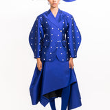 Lamar Sequins Blazer - Cerulean Blue