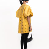 Budapest Sequins Dress - Yellow