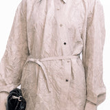 Dahlia Silk Shirt - Silver