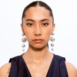 Circle of life - Ball Earrings - Silver