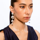 Circle of life - Ball Earrings - Silver