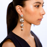 Circle of life - Ball Earrings - Silver