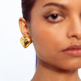 Heart Earrings - Gold (RTS)