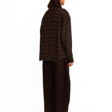 Angus Linen Shirt - Black