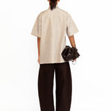 Oleander Applique Shirt (RTS)