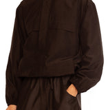 Louis Embroidered Jacket - Black