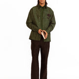 Cedric Applique Shirt - Olive Green
