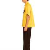 Oleander Applique Shirt - Yellow