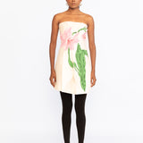 Amelia Embroidered Mini Dress - Ivory