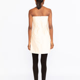 Amelia Embroidered Mini Dress - Ivory