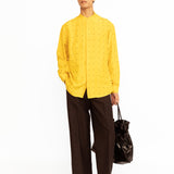 Angus Embroidered Silk Shirt