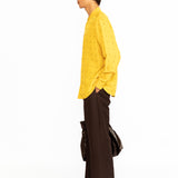 Angus Embroidered Silk Shirt