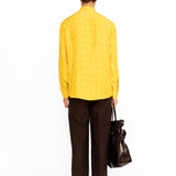 Angus Embroidered Silk Shirt